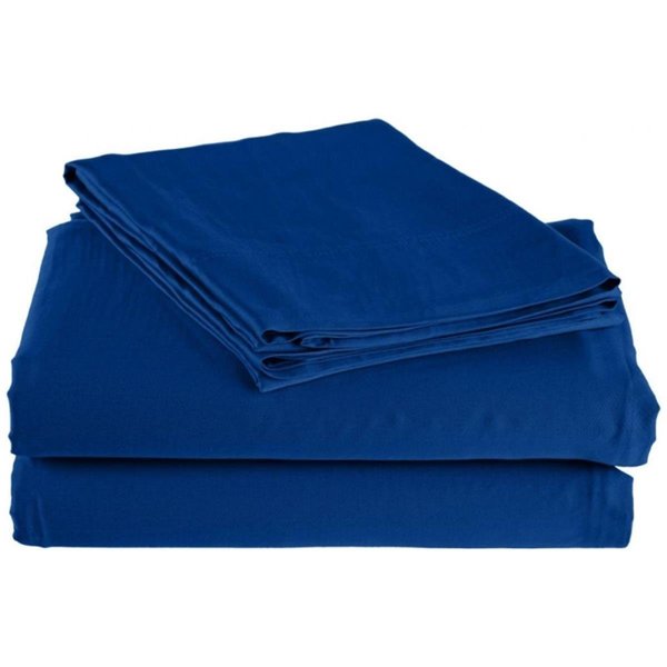 Superior  Rayon from Bamboo 300 Thread Count Solid Sheet Set  Split King-Smoke Blue B300SKSH SLSB